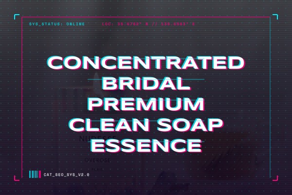 concentrated bridal premium clean soap essence