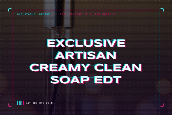 exclusive artisan creamy clean soap edt
