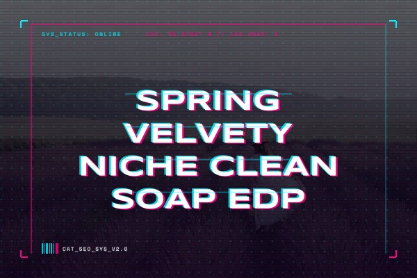 spring velvety niche clean soap edp